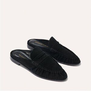 Margaux The Astor in Black Suede